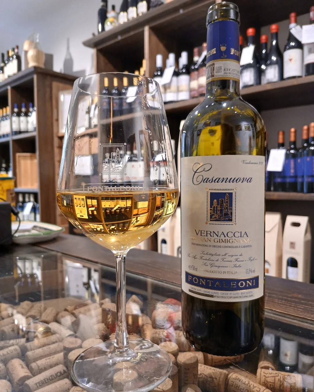 Cantina Fontaleoni punto vendita a San Gimignano